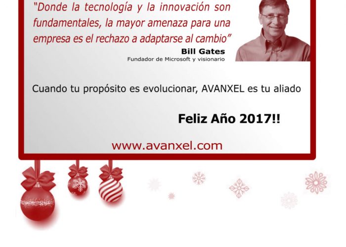 Avanxel feliz 2017