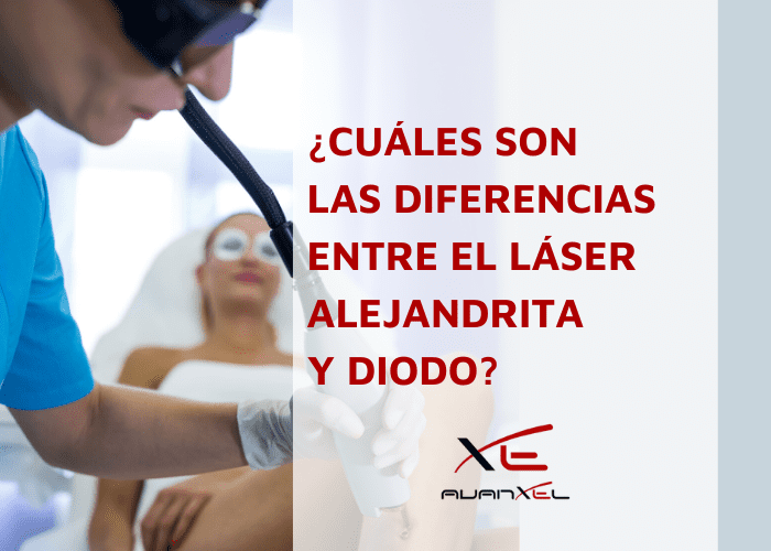 Diferencias láser diodo y alejandrita