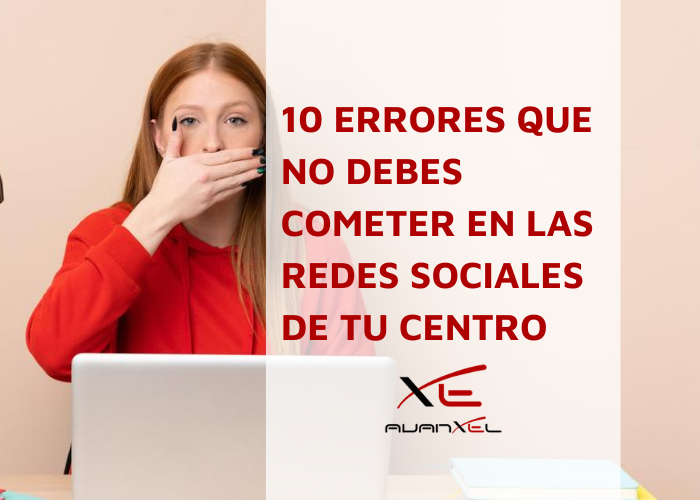 Errores en redes sociales de centros de estética