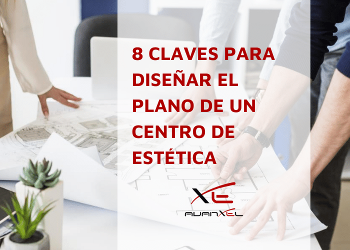 Plano de un centro de estética