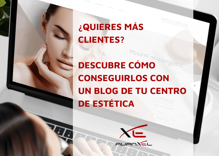 Crear blog centro estética